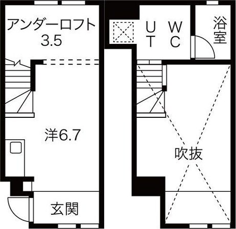 コレクション浅間町Northの物件間取画像